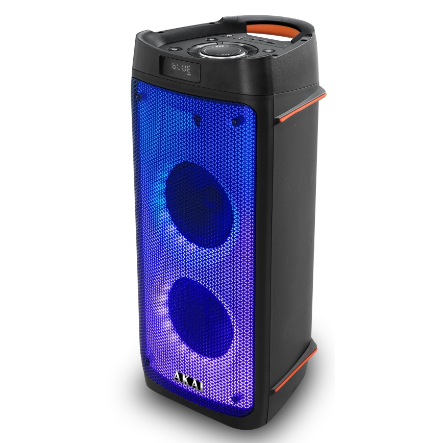 AKAI PARTY BOX 810 - Bezvadu skaļrunis 65W/230V 5000 mAh + tālvadības pults