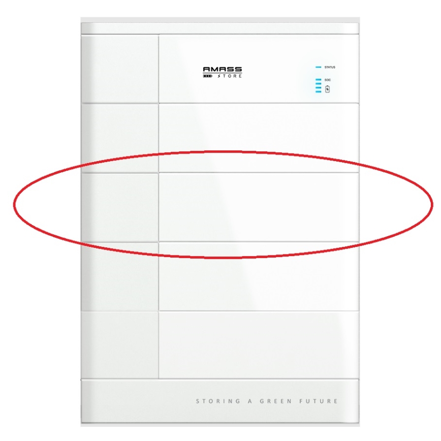 Akumulatora modulis AMASSTORE GTX3000HV 2,56 kWh