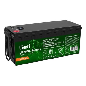 Akumulators LiFePO4 25,6V/100Ah