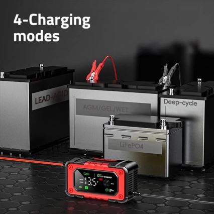 Akumulatoru lādētājs 90W/230V