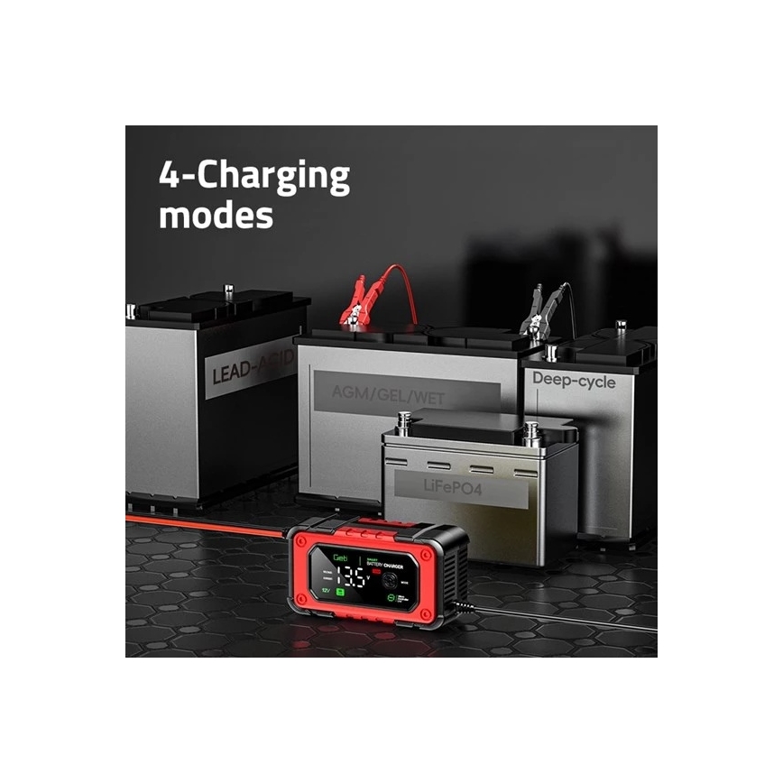 Akumulatoru lādētājs 90W/230V