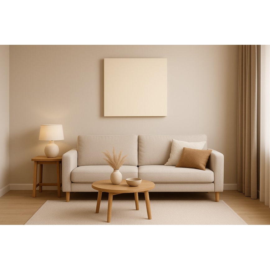 Akustiskais panelis SILENCE 58x58 cm krēmkrāsas