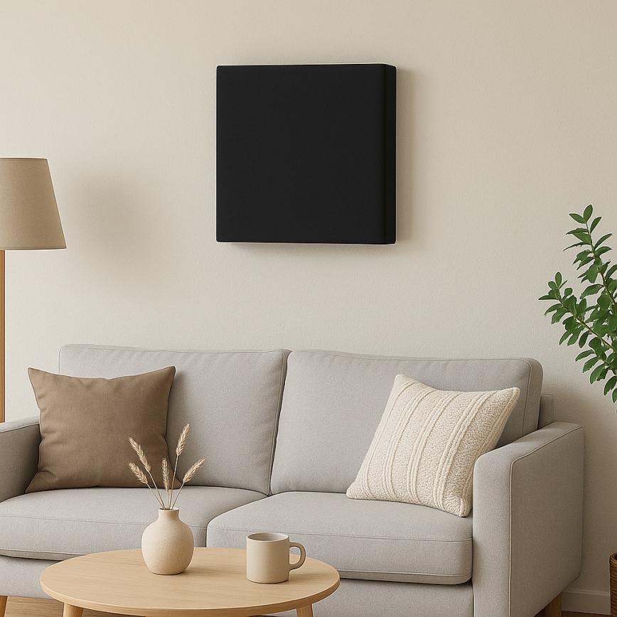 Akustisks panelis SILENCE 58x58 cm antracīta