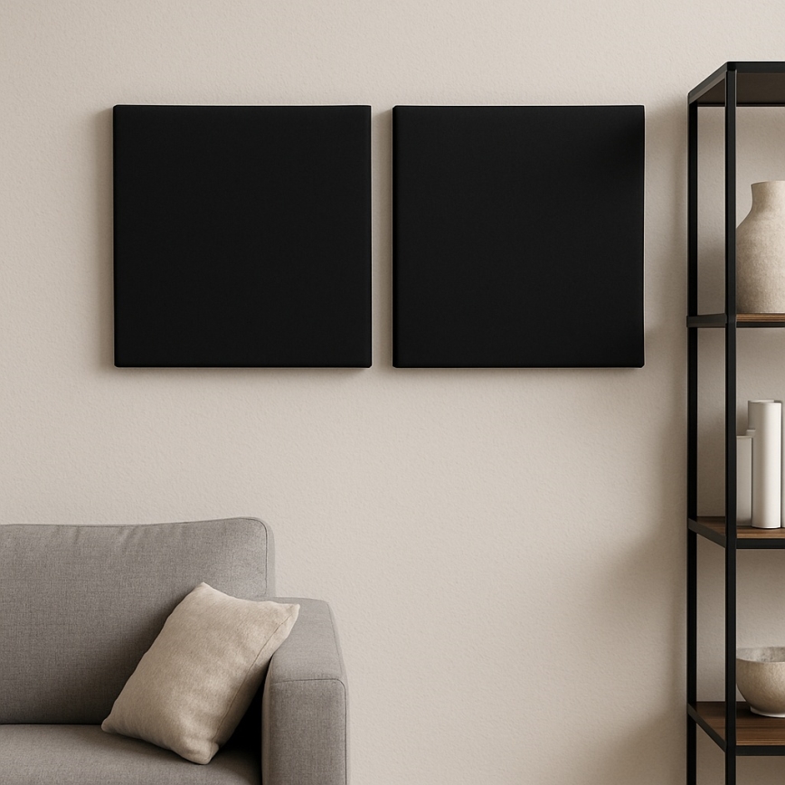 Akustisks panelis SILENCE 58x58 cm antracīta