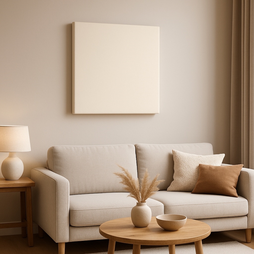 Akustisks panelis SILENCE 58x58 cm krēmkrāsa