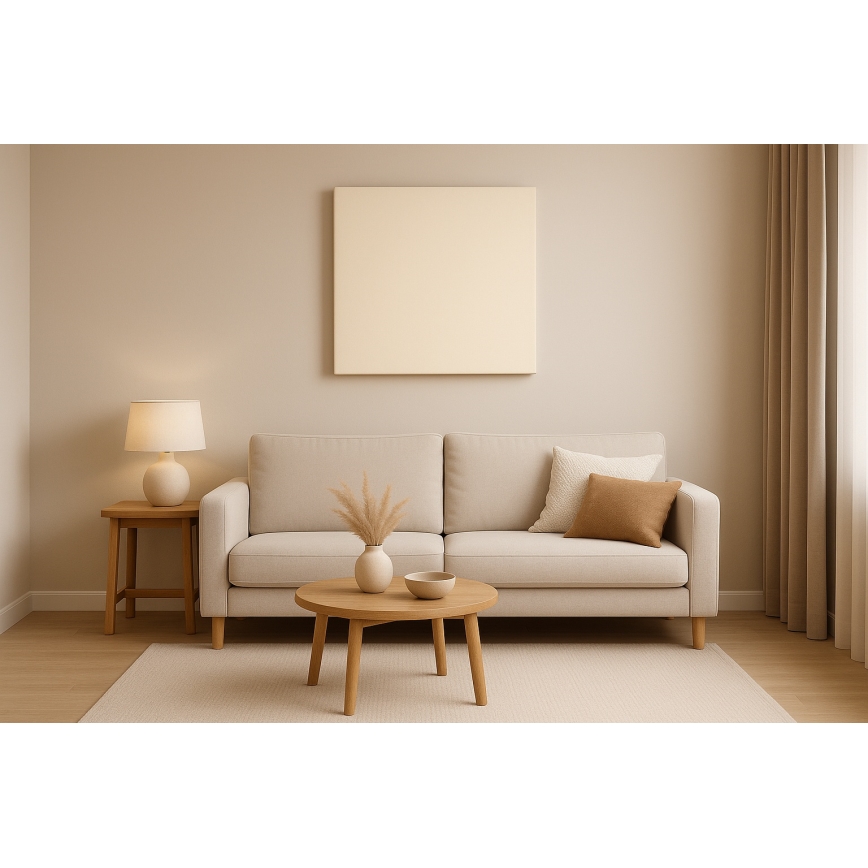 Akustisks panelis SILENCE 58x58 cm krēmkrāsa