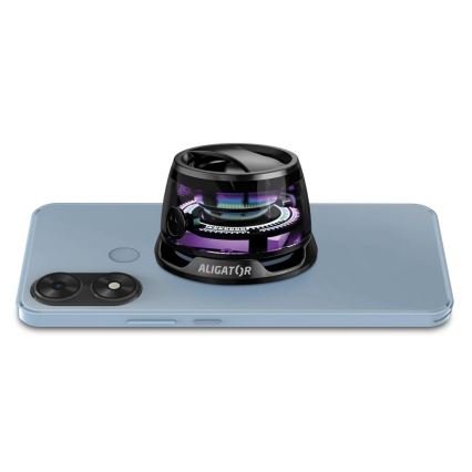 Aligator ABSMB01 - Magnētiskais skaļrunis Mini Beat 400 mAh, savietojams ar MagSafe, melns