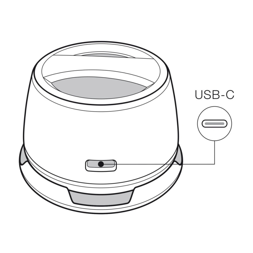 Aligator ABSMB01 - Magnētiskais skaļrunis Mini Beat 400 mAh, savietojams ar MagSafe, melns