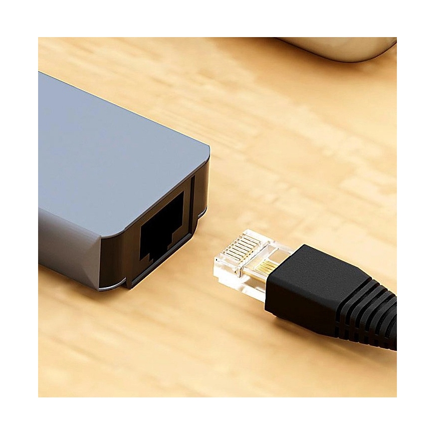 Aligator AHUB001 - USB-C centrmezgls 8 vienā