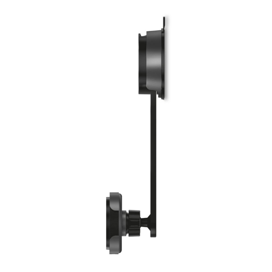 Aligator AMS07BK - Automašīnas tālruņa turētājs ar elastīgu kaklu, saderīgs ar MagSafe, melns