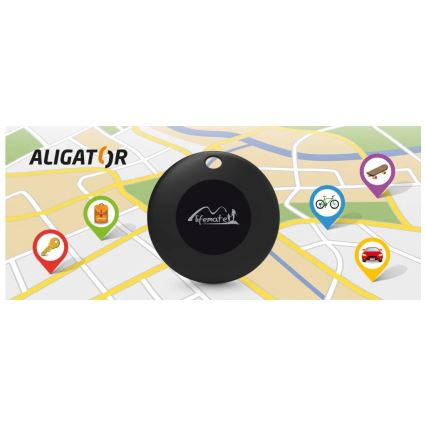 Aligator APD001 - Lokators Life Tag 1xCR2032 IP65 melns