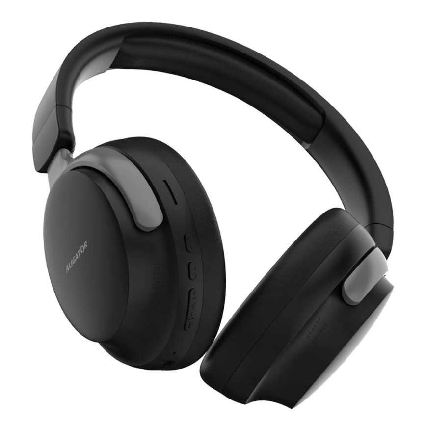 Aligator AUC001 - audio komplekts 3 vienā: pāri ausīm austiņas 150 mAh, bezvadu austiņas 200 mAh + 2x 30 mAh un skaļrunis 1200 mAh