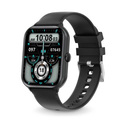 Aligator AW10BK - Viedpulkstenis Watch GO 220 mAh IP67 melns