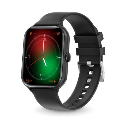 Aligator AW10BK - Viedpulkstenis Watch GO 220 mAh IP67 melns