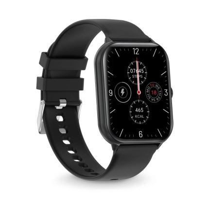Aligator AW10BK - Viedpulkstenis Watch GO 220 mAh IP67 melns