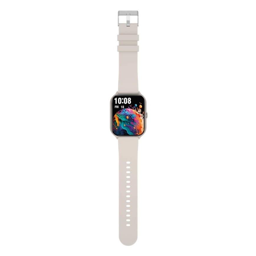 Aligator AW10SR - viedpulkstenis Watch GO 220 mAh IP67 krēmkrāsas