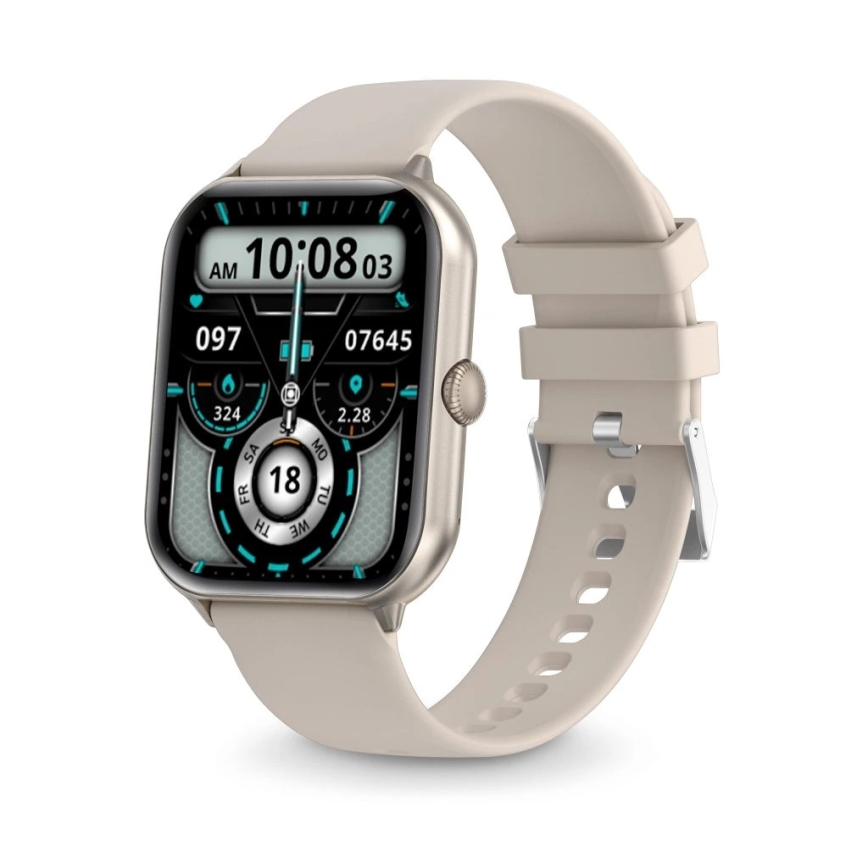 Aligator AW10SR - viedpulkstenis Watch GO 220 mAh IP67 krēmkrāsas