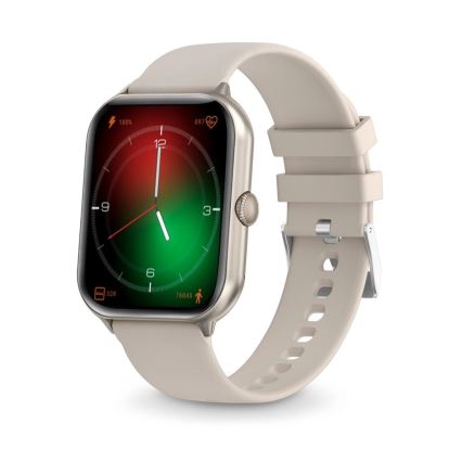 Aligator AW10SR - viedpulkstenis Watch GO 220 mAh IP67 krēmkrāsas