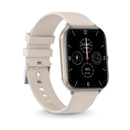 Aligator AW10SR - viedpulkstenis Watch GO 220 mAh IP67 krēmkrāsas