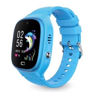 Aligator AW11BE - viedpulkstenis Watch Junior 2 450 mAh IP67 Wi-Fi zils