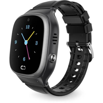 Aligator AW11BK - viedais pulkstenis Watch Junior 2 450 mAh IP67 Wi-Fi melns