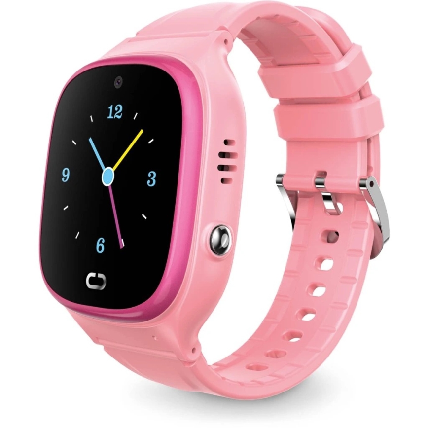 Aligator AW11PK - Viedpulkstenis Watch Junior 2 450 mAh IP67 Wi-Fi rozā