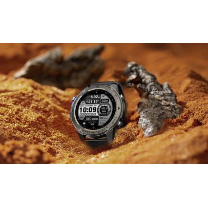 Aligator AW12BK - Viedpulkstenis Watch GPS 500 mAh IP69K melns