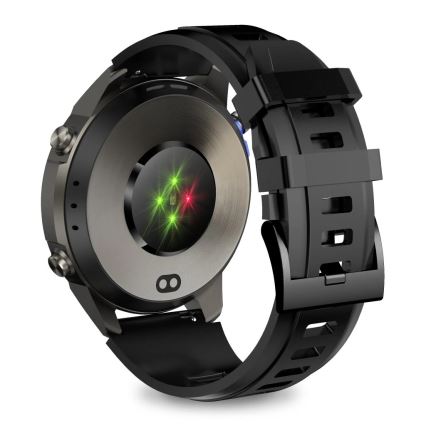 Aligator AW12BK - Viedpulkstenis Watch GPS 500 mAh IP69K melns