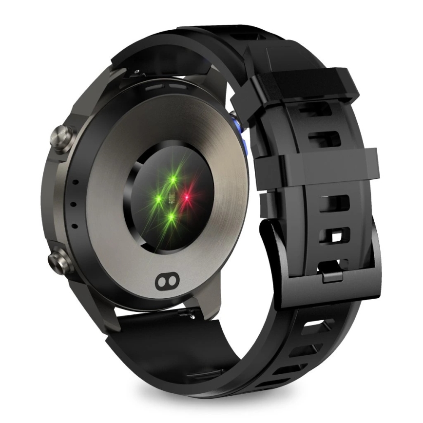 Aligator AW12BK - Viedpulkstenis Watch GPS 500 mAh IP69K melns
