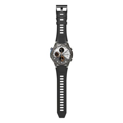 Aligator AW12BK - Viedpulkstenis Watch GPS 500 mAh IP69K melns