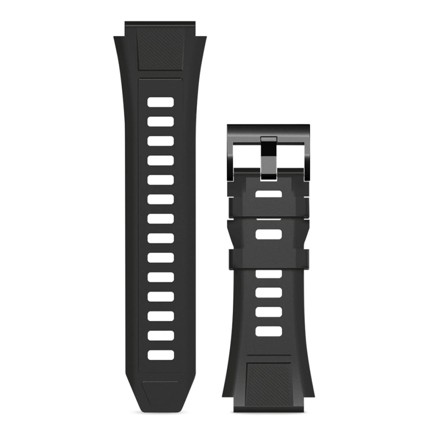 Aligator AW12BK - Viedpulkstenis Watch GPS 500 mAh IP69K melns