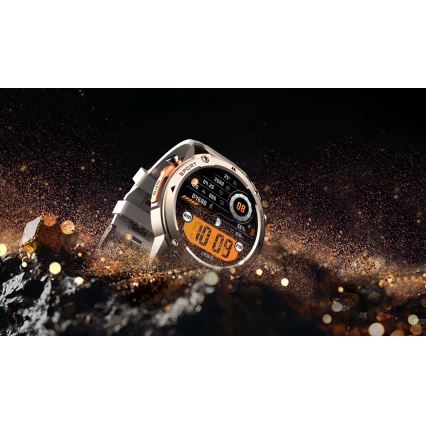 Aligator AW12SR - Viedpulkstenis Watch GPS 500 mAh IP69K sudraba