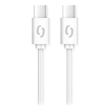 Aligator DATKP47 - USB kabelis USB-C / USB-C 100W Power Delivery 1,5m balts