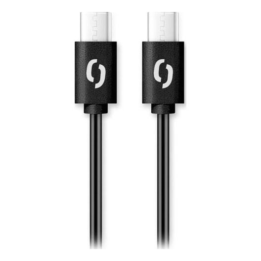 Aligator DATKP48 - USB kabelis USB-C/USB-C, 65 W Power Delivery, 1,5 m, melns