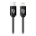 Aligator DATKP60 - USB kabelis USB-C / Lightning, 30 W Power Delivery, 2,5 m, melns