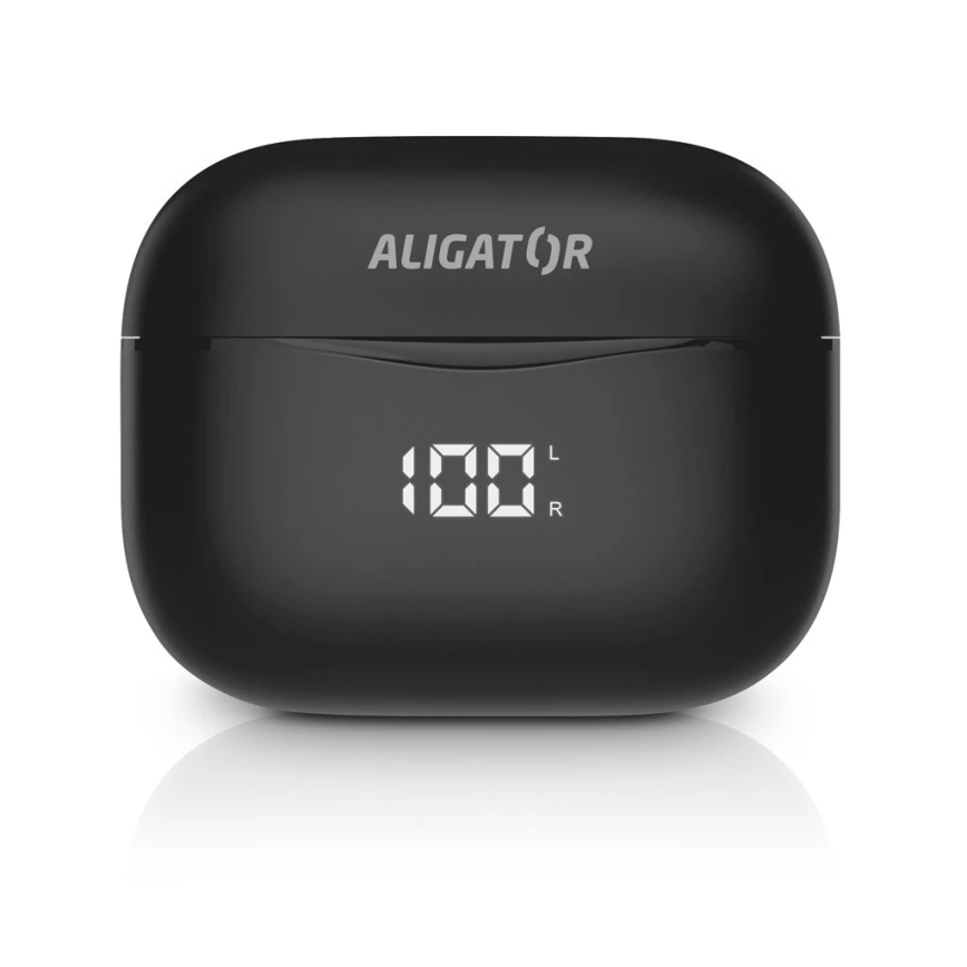 Aligator TWS06 - Bezvadu austiņas Pods PRO 3 200 mAh + 2x 30 mAh IP30 melnas