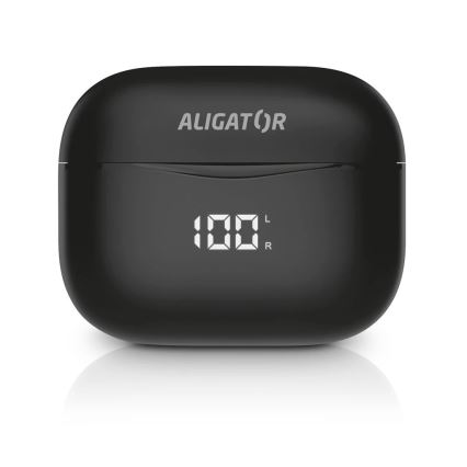 Aligator TWS06 - Bezvadu austiņas Pods PRO 3 200 mAh + 2x 30 mAh melnas