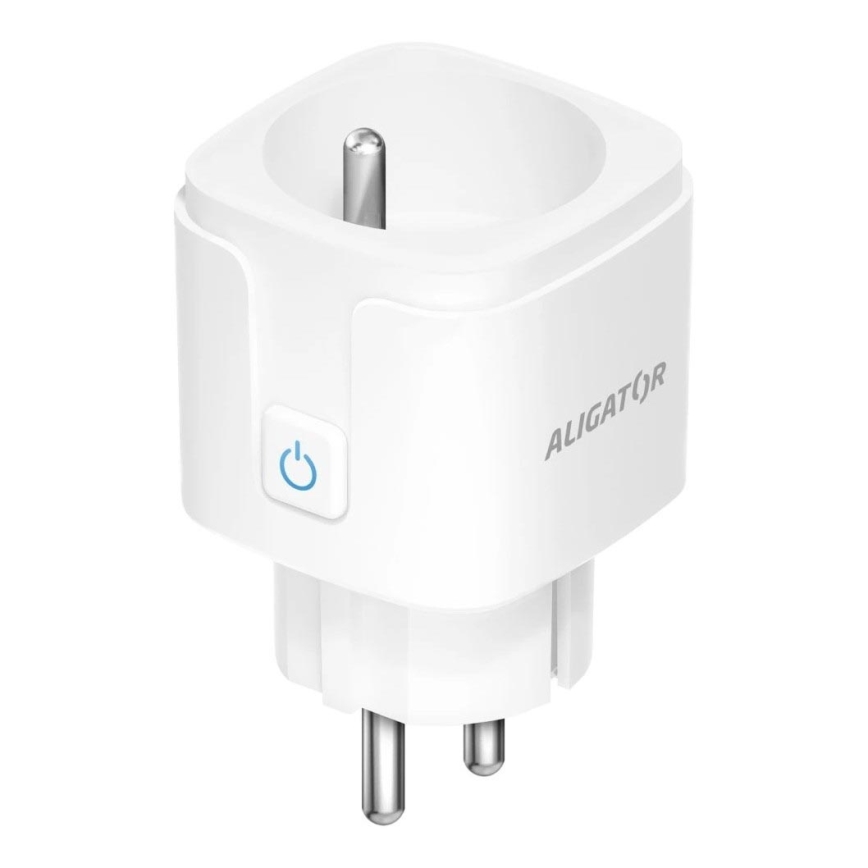 Aligator WAL001 - Viedā kontaktligzda 3680W/230V/E tips/16A Wi-Fi Tuya