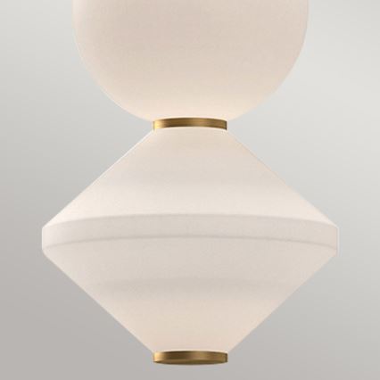 Alora Mood - LED piekaramā lustra uz kabeļa BIJOU LED/20W/230V 3000K zelta krāsā