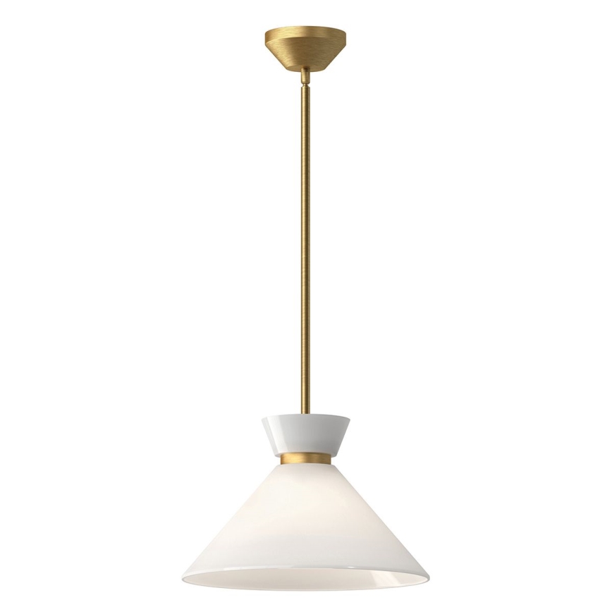 Alora Mood - griestu lustra ar stieni HALSTON 1xE27/60W/230V zelta