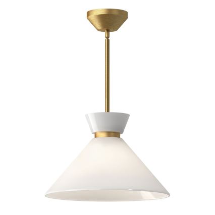 Alora Mood - griestu lustra ar stieni HALSTON 1xE27/60W/230V zelta