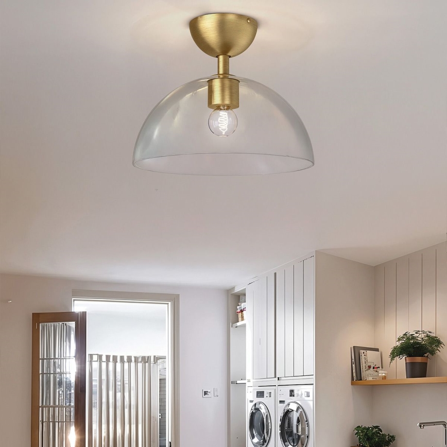 Alora Mood - Griestu lampa JUDE 1xE27/60W/230V d. 30,5 cm misiņš
