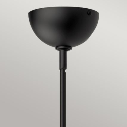 Alora Mood - lustra uz stieņa JUDE 3xE27/60W/230V melna