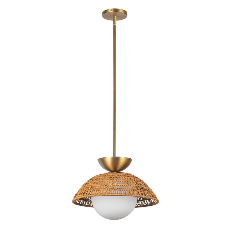 Alora Mood - lustra uz stieņa PERTH 1xE27/60W/230V Ø 37,5 cm zelta