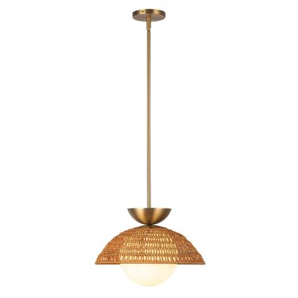 Alora Mood - lustra uz stieņa PERTH 1xE27/60W/230V Ø 37,5 cm zelta