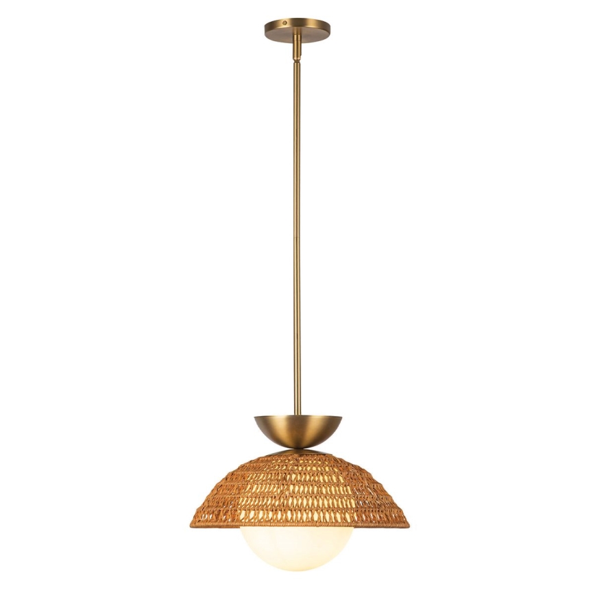 Alora Mood - lustra uz stieņa PERTH 1xE27/60W/230V Ø 37,5 cm zelta