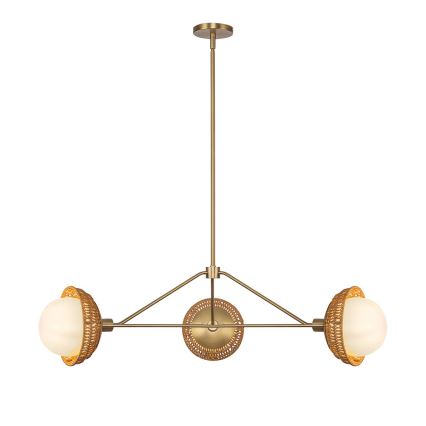 Alora Mood - Lustra ar stieni PERTH 3xE14/40W/230V zeltaina