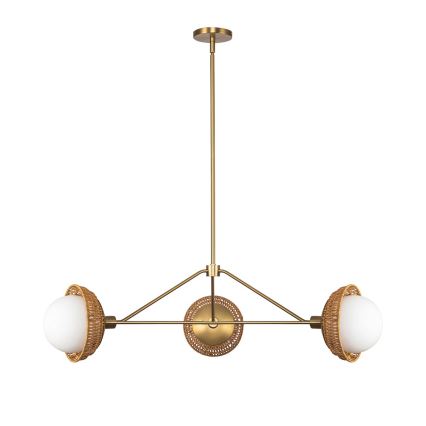 Alora Mood - Lustra ar stieni PERTH 3xE14/40W/230V zeltaina