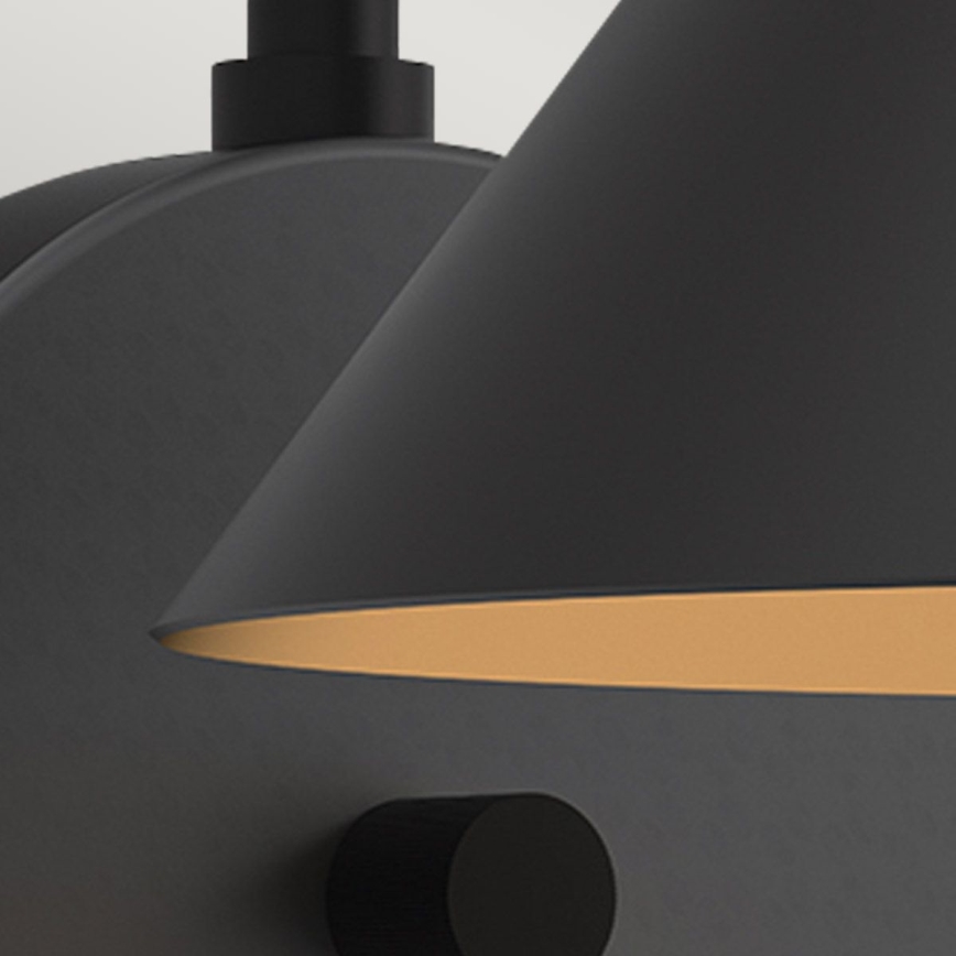 Alora Mood - Sienas gaismeklis REMYCK 1xE27/60W/230V melns