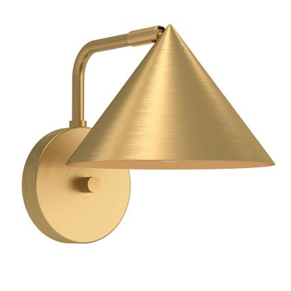 Alora Mood - sienas gaismeklis REMYCK 1xE27/60W/230V zelta krāsā